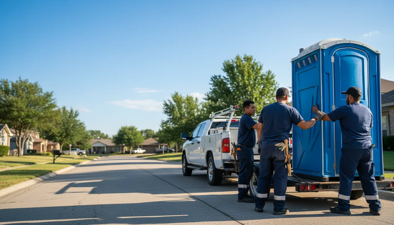 Portable Toilet Rental in Great Mills, MD near me
